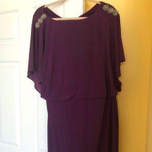 Purple Cocktail Dress- Size XL